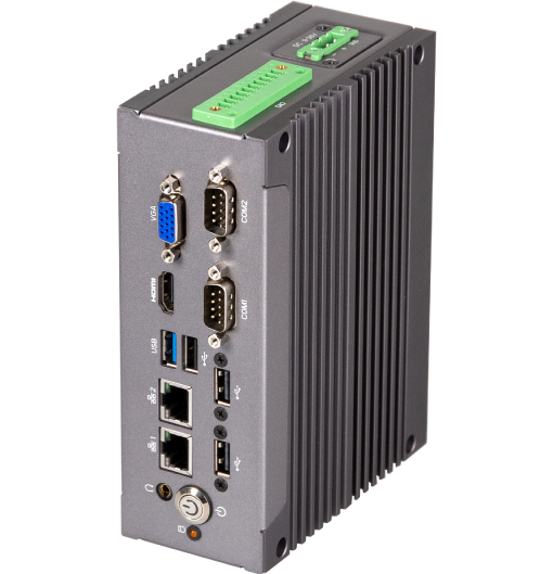 QBiX-Pro-BYTA1900HD-A1 | DIN Rail industrial system with Intel® Celeron ...