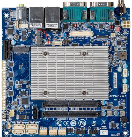 mITX-6412A | Mini-ITX Embedded Motherboard with Intel® J6412
