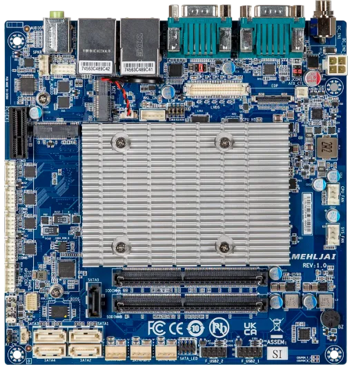mITX-6412A | Mini-ITX Embedded Motherboard with Intel® J6412 Processor