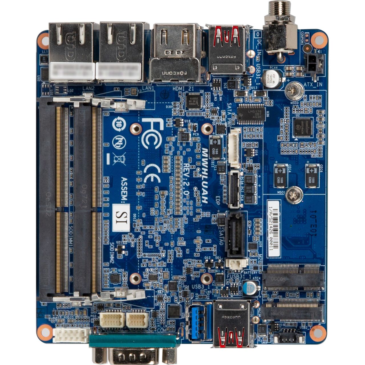 QBi-8365A | Embedded Compact Board with Intel® i5-8365UE