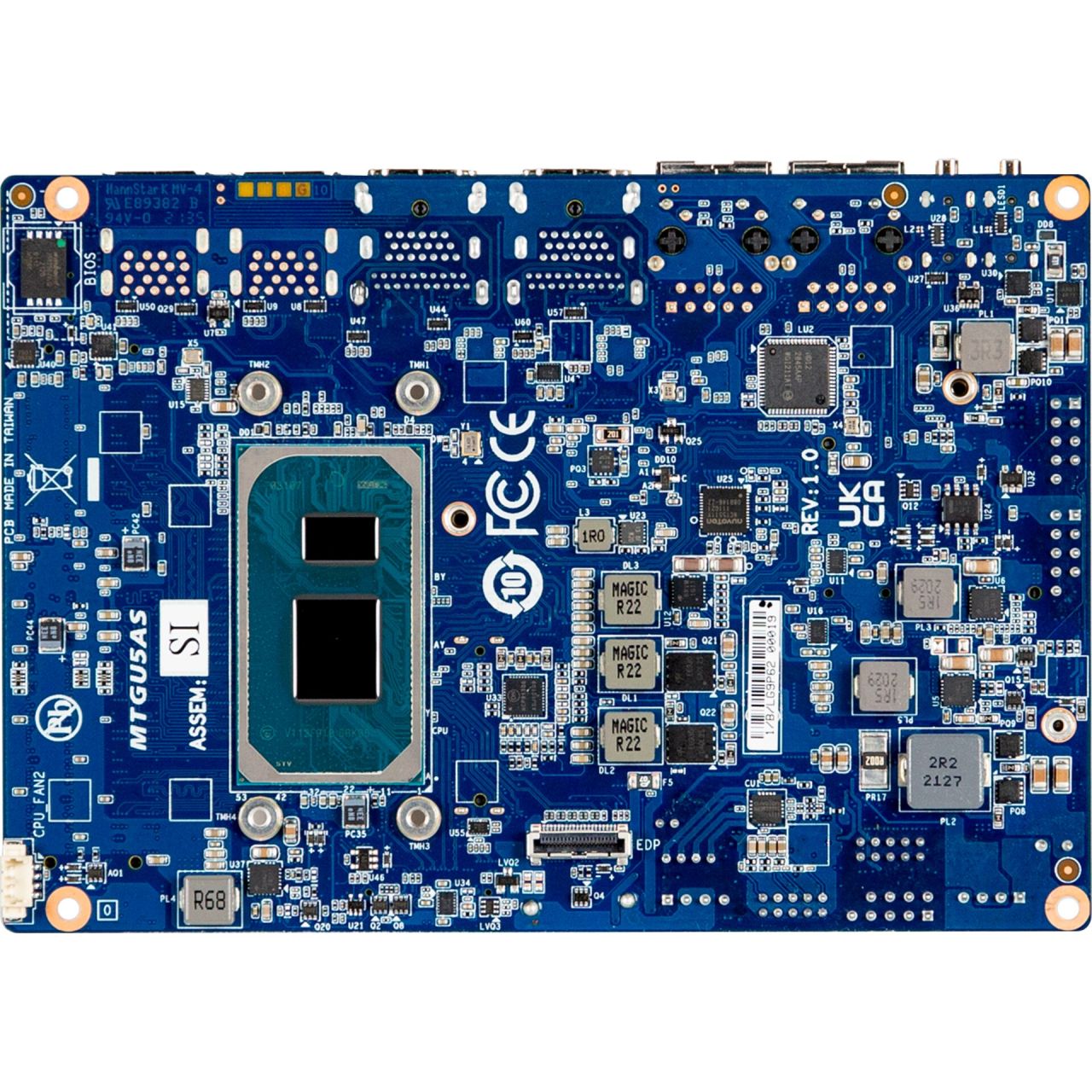 QBiP-1135G7A | 3.5” SubCompact Board with 11th Generation Intel