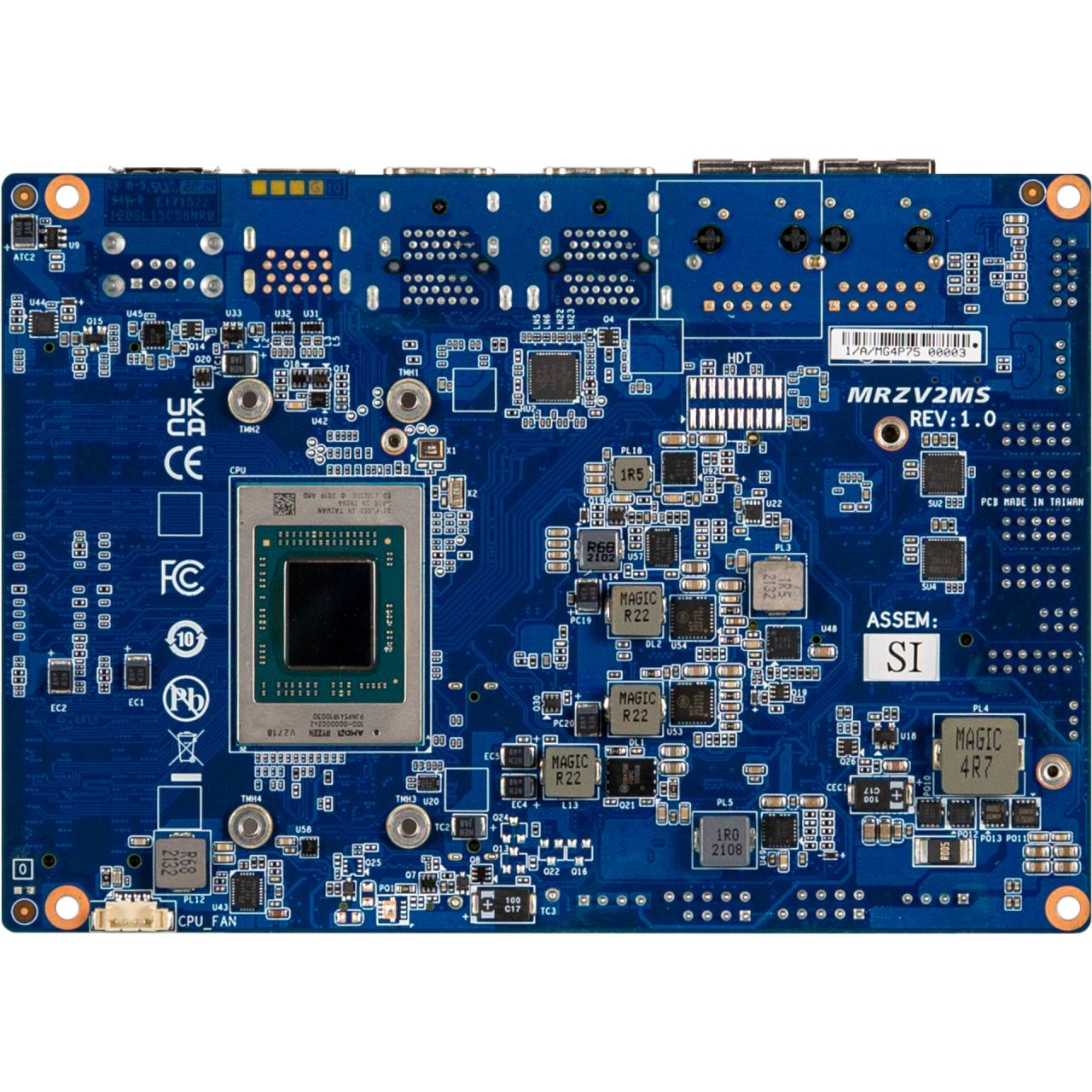 QBiP-2718A | 3.5” SubCompact Embedded Motherboard with AMD