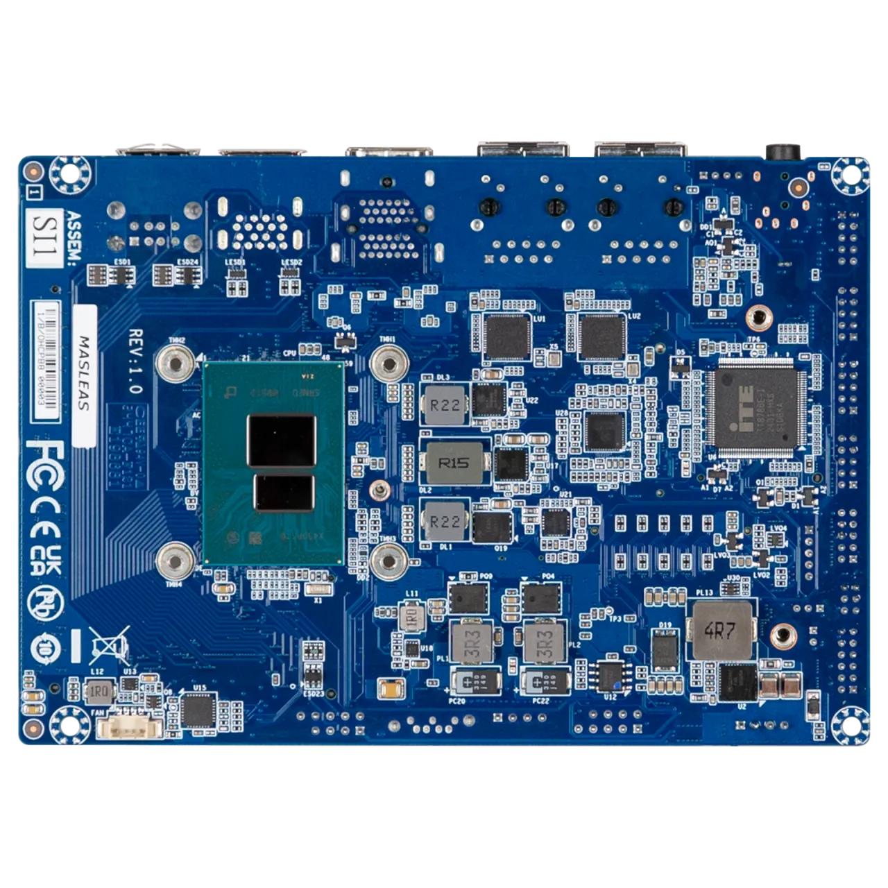 キューピー QBiP-x7433REA | 3.5” SubCompact Embedded Motherboard with Intel