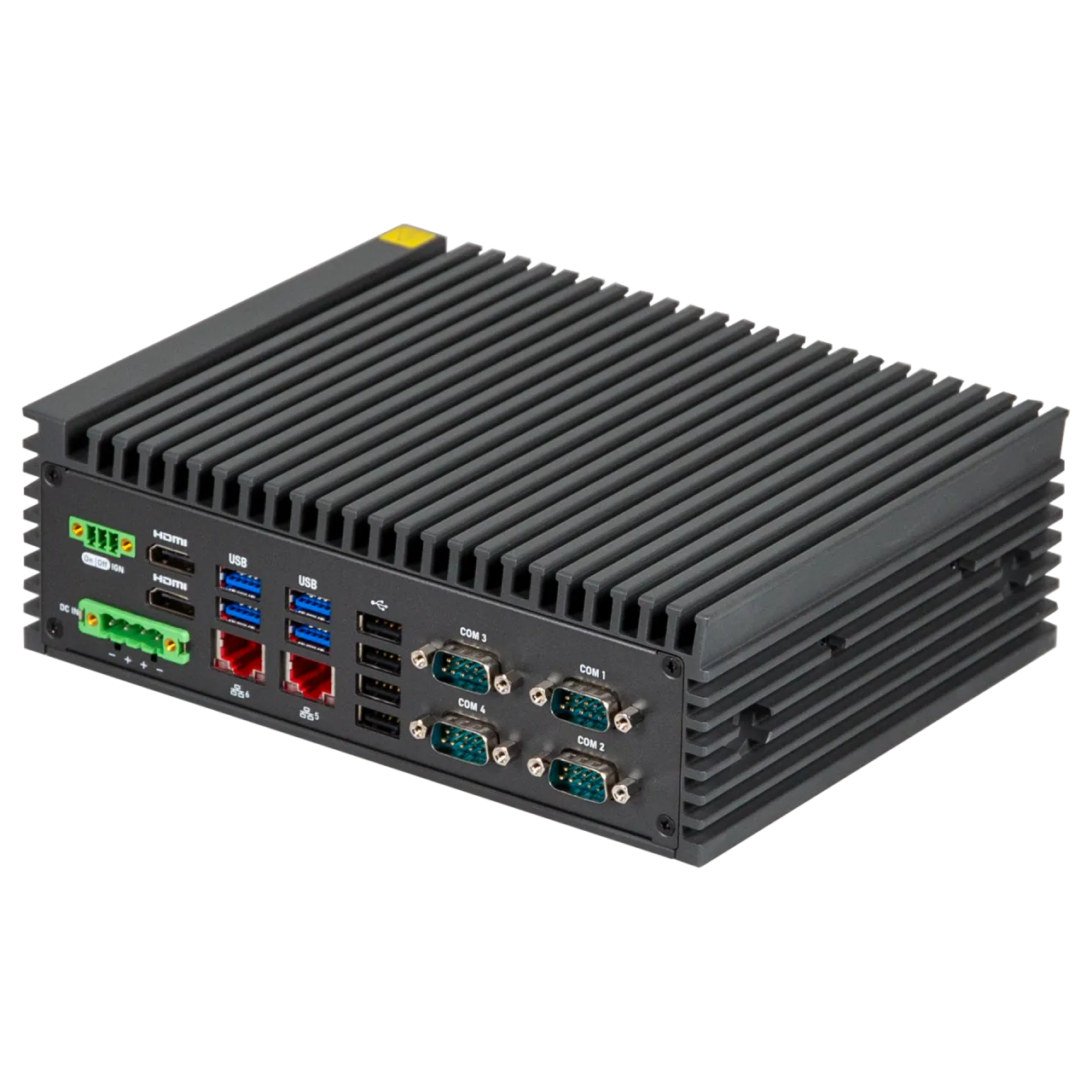 QBiX-Expert-RPLA1340PH-A1 | Fanless industrial system with Intel