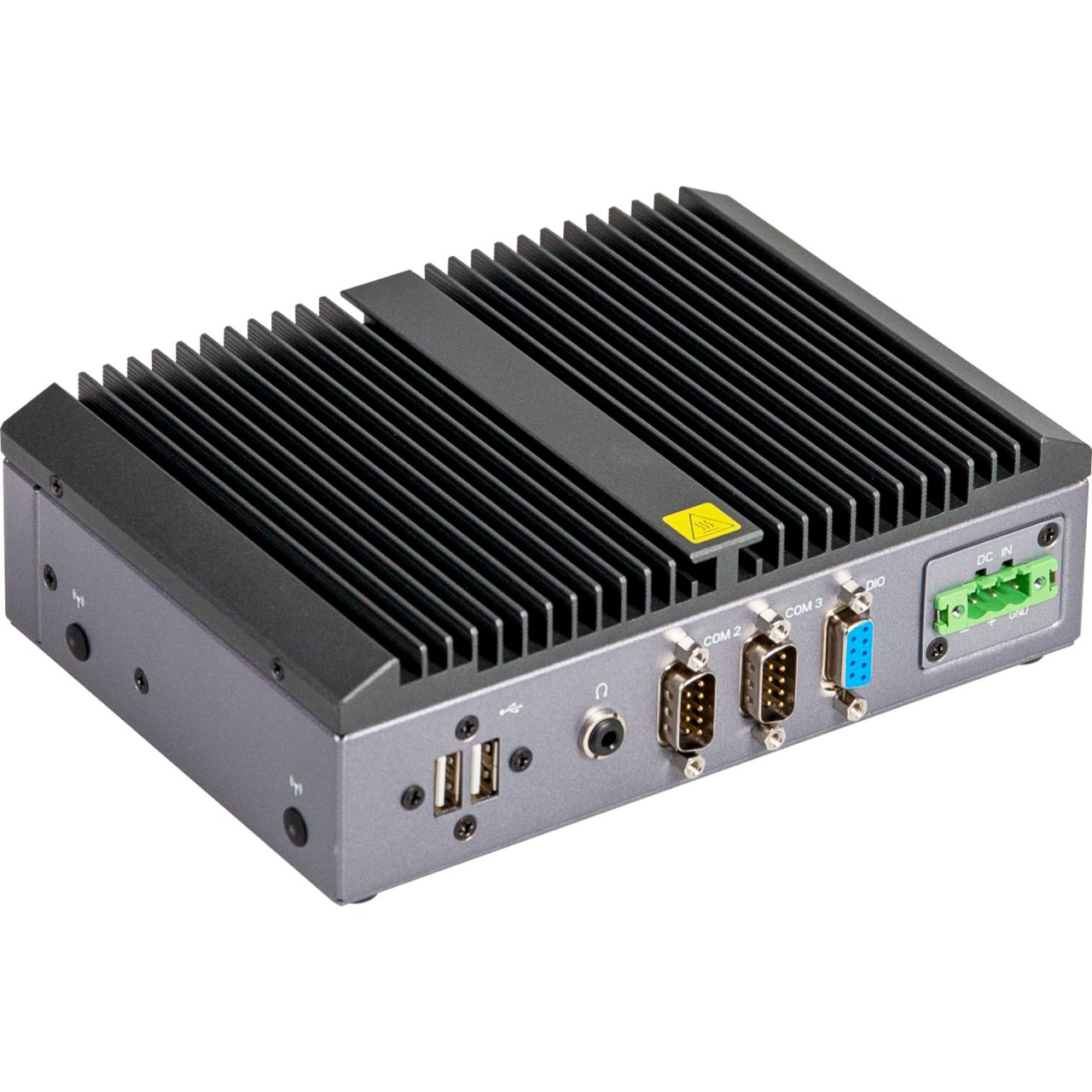 QBiX-Pro-ADLA1215EH-A1 | Fanless industrial system with Intel
