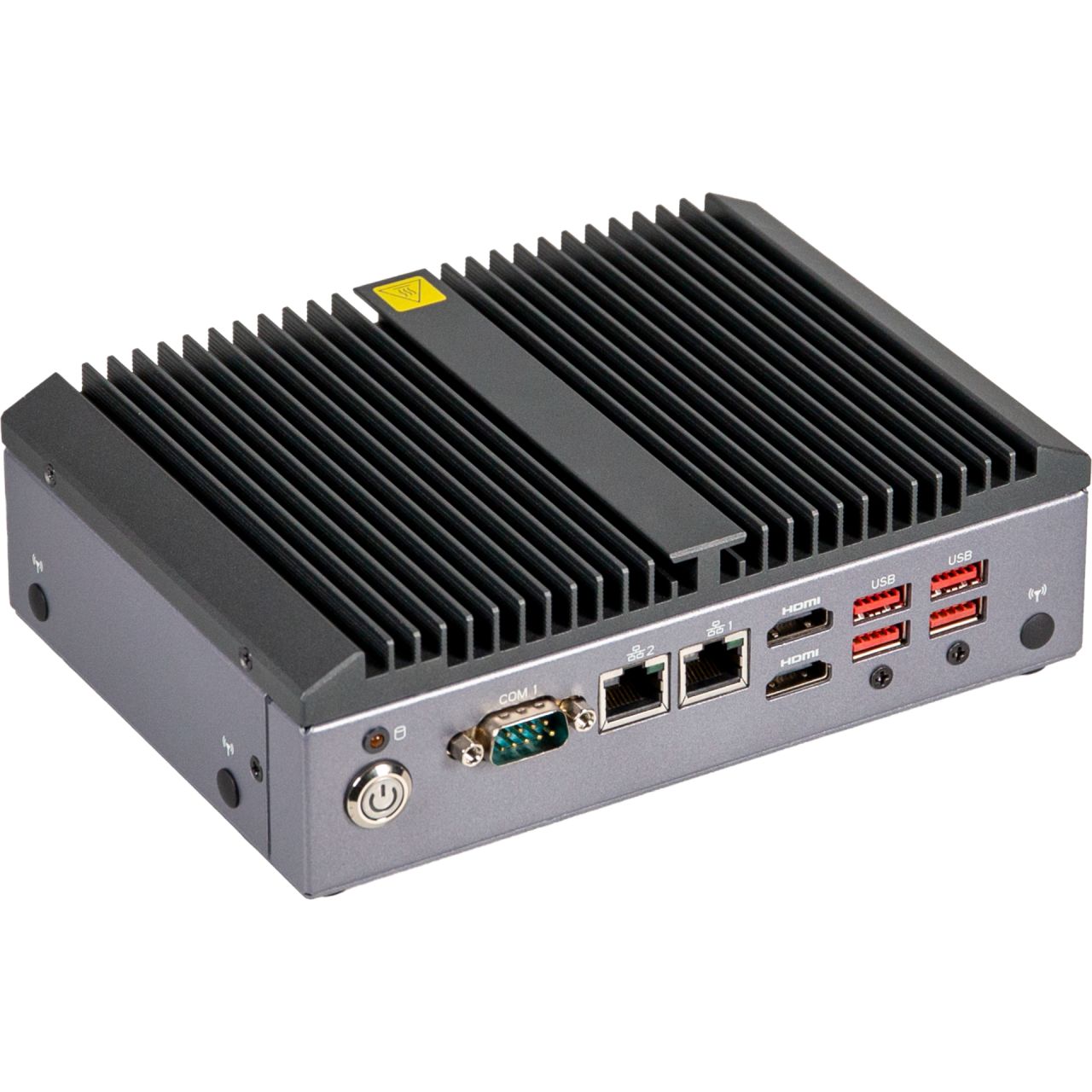QBiX-Pro-RPLA1315EH-A2 | Fanless industrial system with Intel