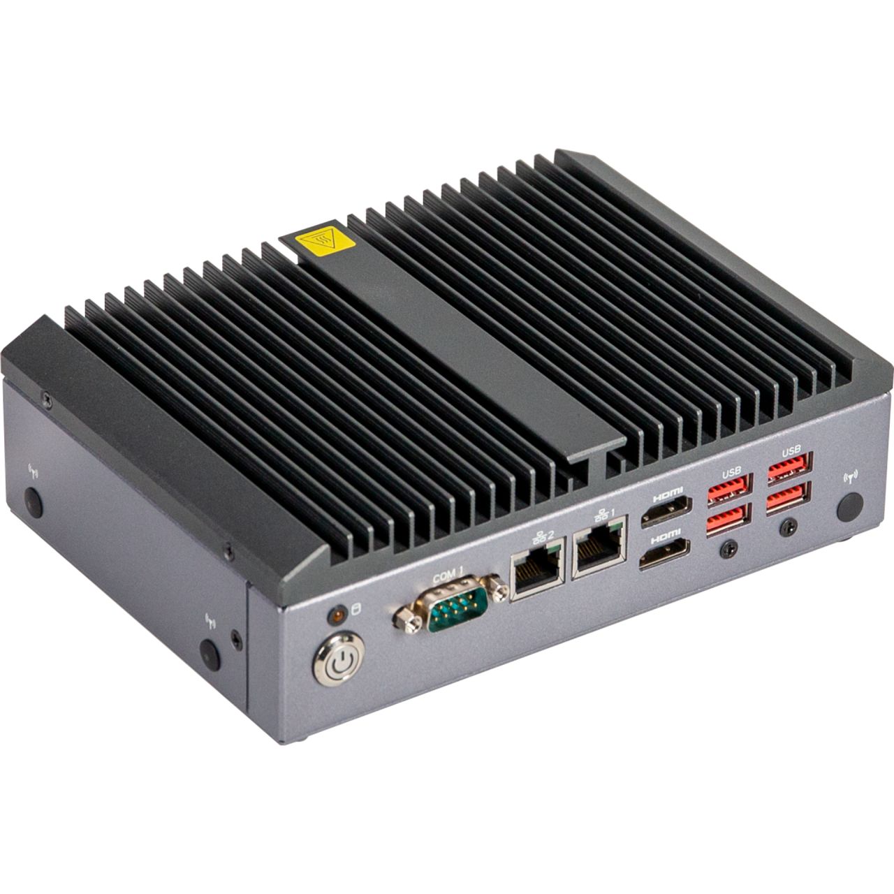 QBiX-Pro-RPLA1315EH-A1 | Fanless industrial system with Intel