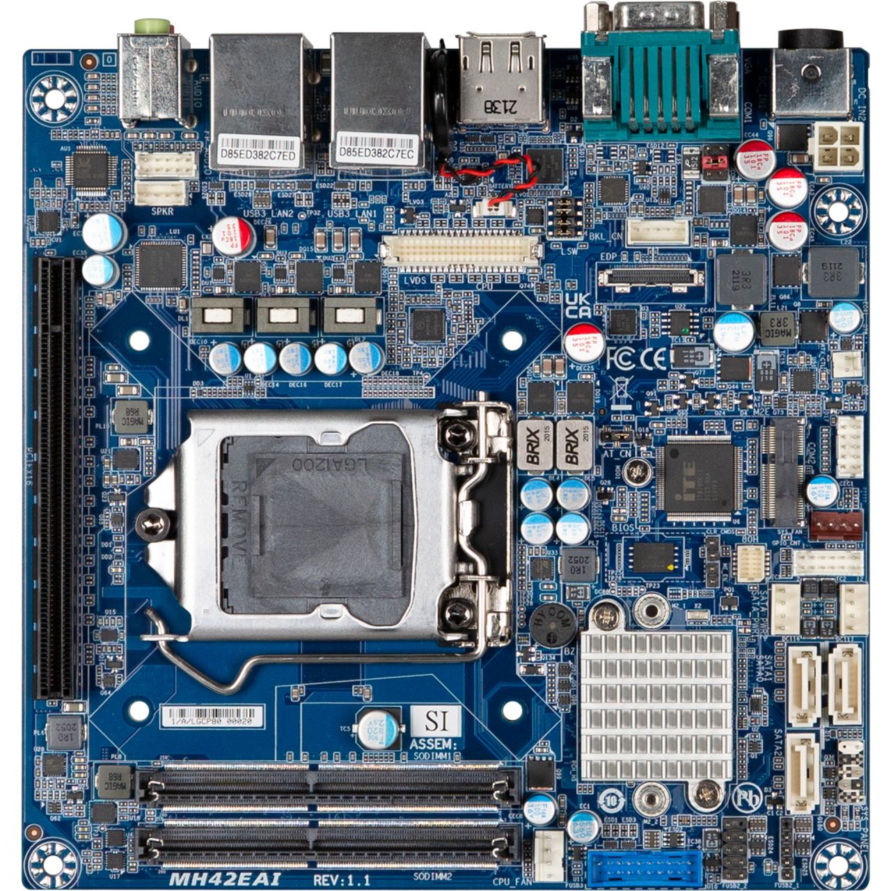 mITX-H42EA | Mini-ITX with Intel® H420E Chipset - support 10th Generation  Intel® Core™ Processor