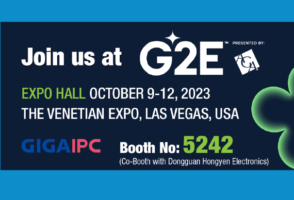 Join us at G2E | OCT 9-12 2023