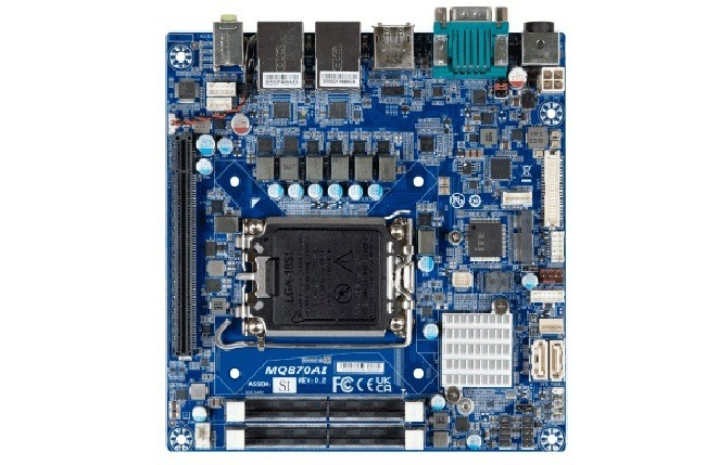AI対応産業用マザーボード | Intel Core Ultra (Series 2) 搭載 | GIGAIPC